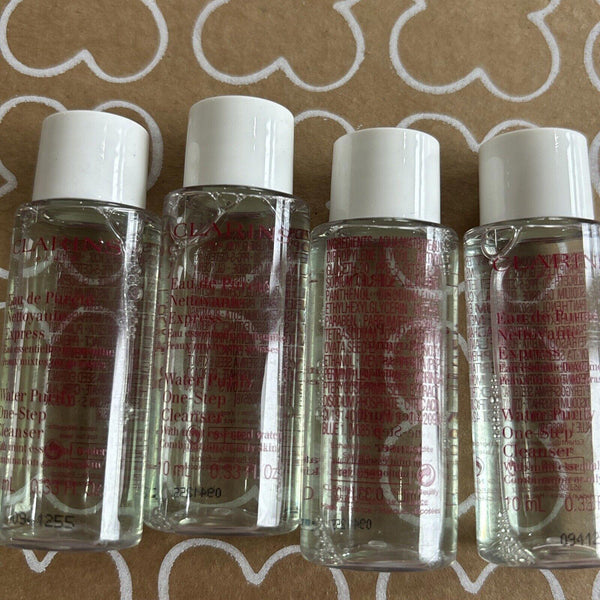 Clarins Water Purifying One-Step Cleanser Mint Combination Oily Skin 4 X 10ml